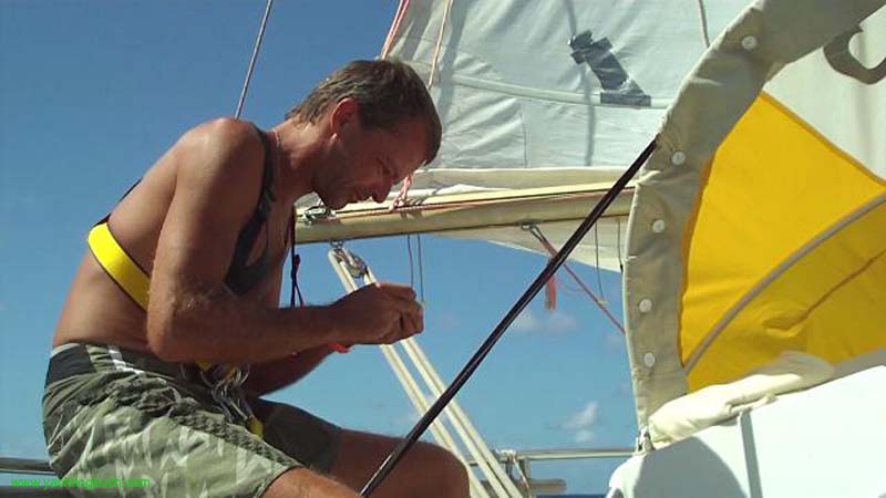 23 Skipper am Basteln